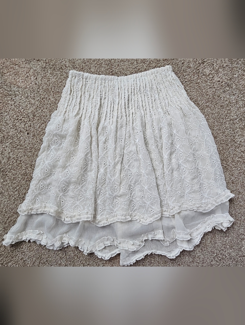 Free People Lacey Pull On Skirt- NWT
